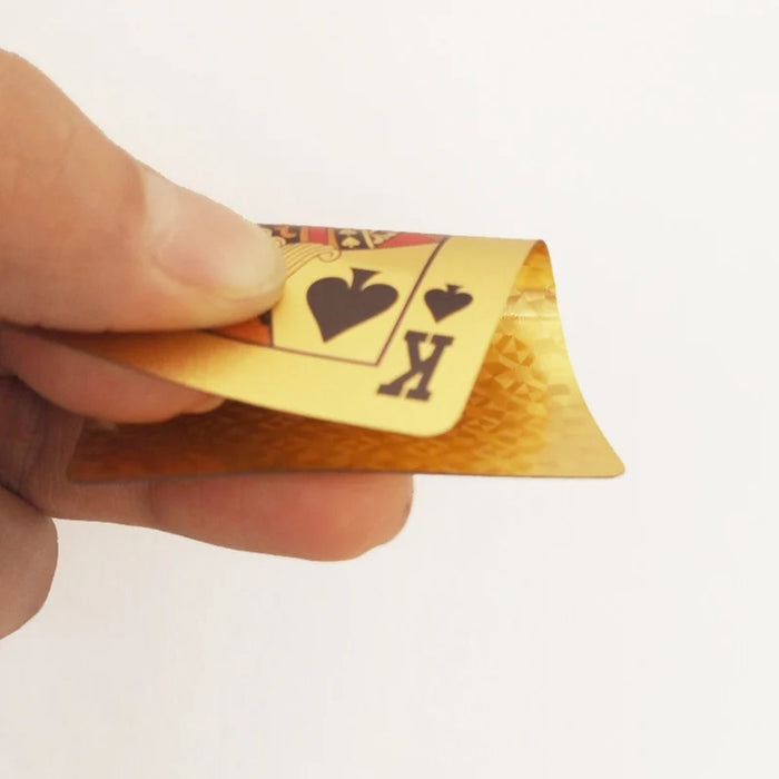 24K Gold Foil Playing Cards